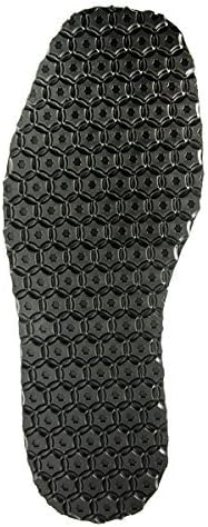 Langlauf Rubber Full Soles -Hexagon black- 1 pair for DIY Shoe Repairs of soles. Special anti slip profile for maximum traction!