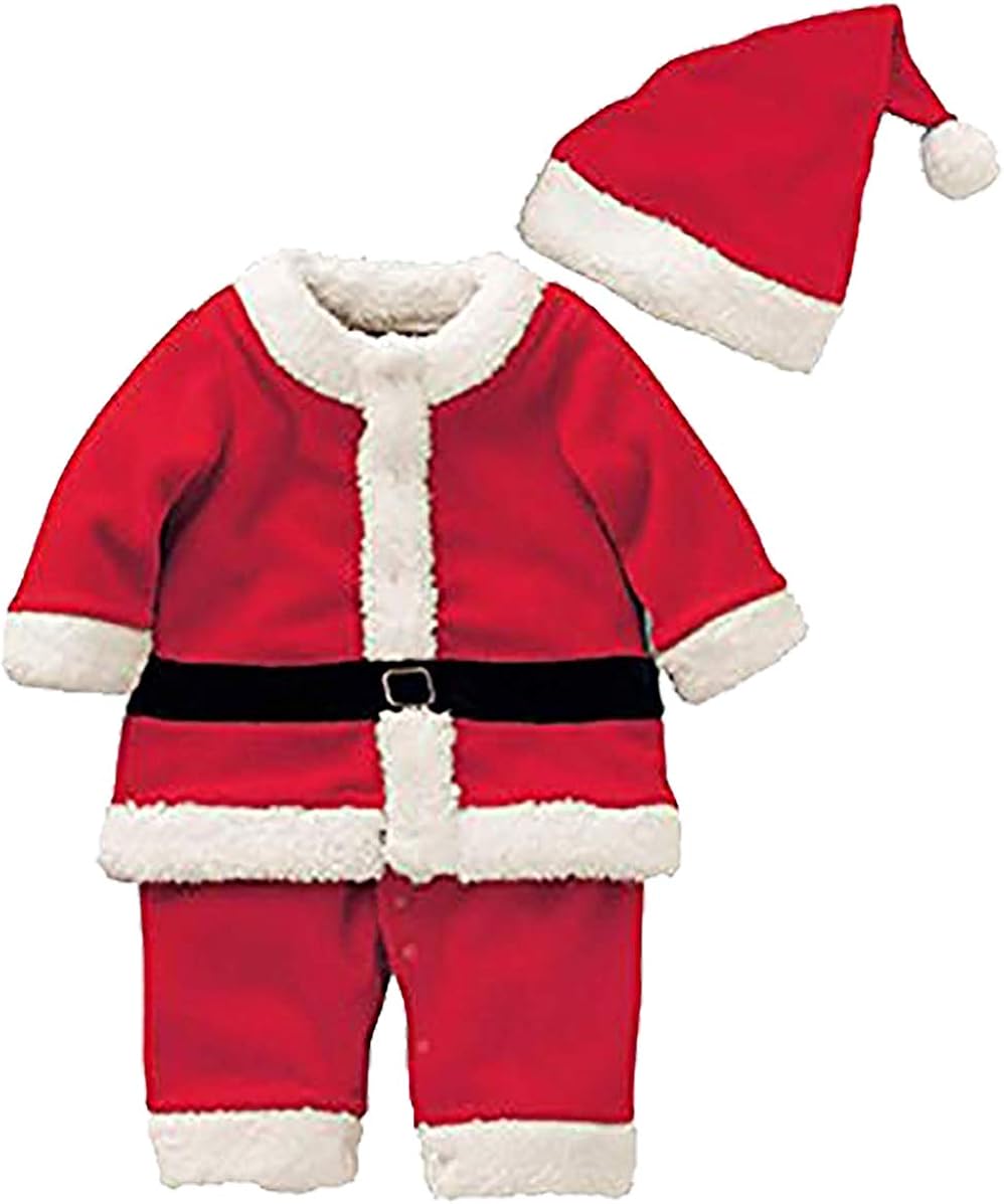 santa suit baby boy