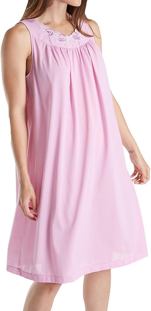 Shadowline Women's Petals 40 Inch Sleeveless Waltz Gown at  Women’s Clothing store