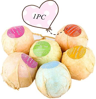 Bath Boms, USCOOL Organic Bath Bombs Bubble Bath Salts Ball Essential Oil Handmade SPA Stress
