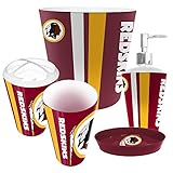 Washington Redskins 5 Piece Bathroom Set