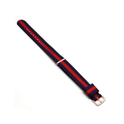 cDUILASufvop Nylon Watchband Silver Buckle 18Mm 20Mm Luxury Replace Bracelet Strap Watch Band for Dw Watch-in Watchbands from Watches