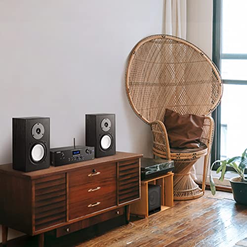 LZSIG Bluetooth 5.0 Home Audio Amplifier Stereo Receivers with Phono