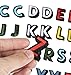 Juvale Letter Patches - 52-Piece Alphabet Applique Patches, Iron on Patches, DIY Embroidered Patches for Hats, Jackets, Shirts, Vests, 2 Sets of 26 Letters, Multicolored, 1.375 x 1 inches