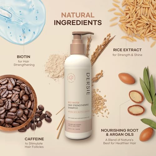 Rice Water Hair Shampoo and Conditioner (480 ml (Pack of 1))