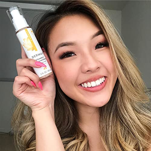 DERMA E Vitamin C Concentrated Serum with Hyaluronic Acid All Natural