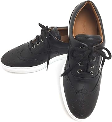 Amazon ジミーチュウ Jimmy Choo Brian ブライアン ウィングチップ スニーカー カーフレザー メンズ 新品同様 中古 Jimmy Choo ジミーチュウ シューズ バッグ