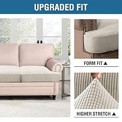 H.VERSAILTEX Stretch 3 Piece T Cushion Sofa