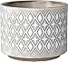 Amazon Brand – Rivet Geometric Ceramic Planter Pot, 6.5