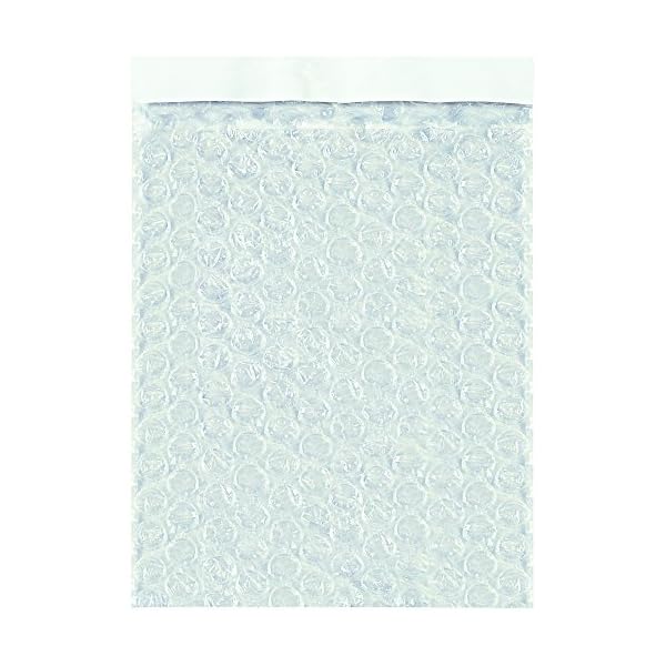 Tape Logic TLBOB811 Self-Seal Bubble Pouches, 8" x 11 1/2", Clear (Pack of 350)