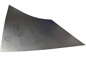 MinGraph Flexible Graphite Gasket Sheet with Stainless Steel Tang Insert 1/16" x 18" x 18", High-Temp High Pressure Chemical Resistant