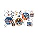 Hot Wheels Wild Racer Foil Swirl Decorations - 5
