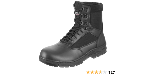 black security boots