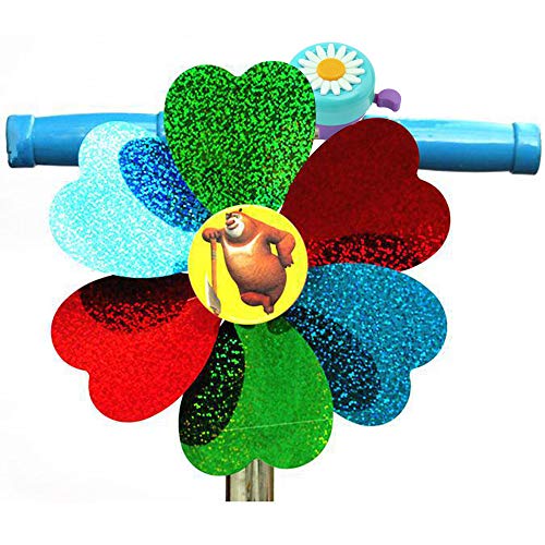 Corrines Kids Bike Bell,Toddler Bike Part,Bike Scooter Handlebar Streamers Sparkle,Children Girls Boys Balance Road Bikes Decor Baby Carrier Accessories, - Thumbnail 5