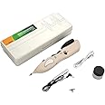Wandisy Acupuncture Pen, Cordless Rechargeable Electronic Acupuncture Needle Pens Health Care Pen Massage Pen Powerful Meridian Energy Pen Relief Pain Tools