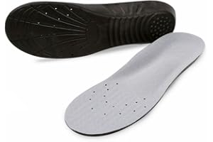 AMITATAHA Shoe Insoles, Memory Foam Insoles, Providing Excellent Shock Absorption and Cushioning for Feet Relief, Comfortable Insoles for Men and Women for Everyday Use, L,（US M: 8-12/W: 10-15）
