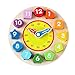 Wondertoys Wooden Shape Sorting Clock Toddlers Gifts Educational Toy for 1 2 3 Years Old Boy and Girl