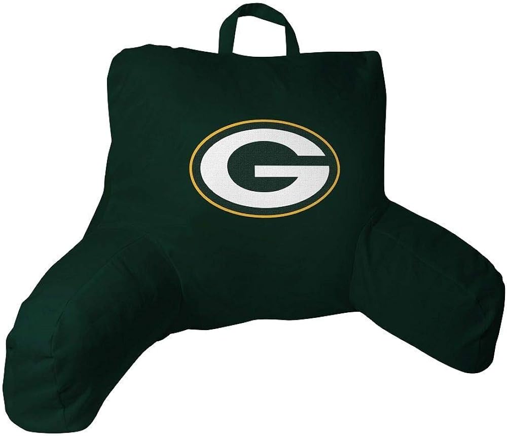 NFL Green Bay Packers Bed Rest Pillow, 20.5" x 21" Clothing