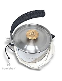 überleben Kessel Bushcraft maceta   304 hervidor d