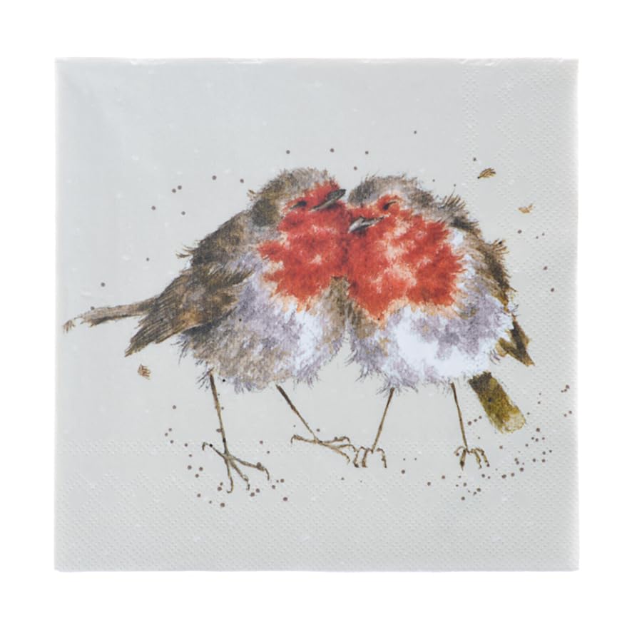 Wrendale Designs - 'Snuggled Together' Lunch Napkin