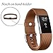 Geak Fitbit Charge 2 Bands, Special edition Replacement bands for Fitbit Charge2, Large,Coffee