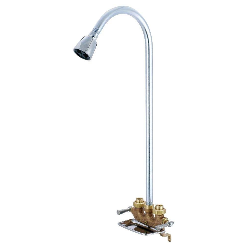 Central Brass 0477 2-Handle Utility Shower