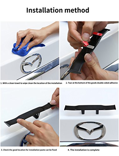 2 Mini+Spoiler+Decoration+Carbon+Fiber