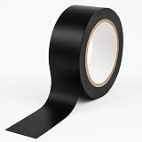 GTSE 50mm x 33m Black Floor Tape PVC Vinyl Safety Marking 0.15mm Thick view 2