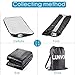 Lunvon Twin Air Mattress Guest Durable Inflatable Airbed Blow Up Elevated Raised Air Bed with Built-in Electric Air Pump, Storage Bad and Repair Patches Included, Height 18.5 inche, 2-Year Guarantee