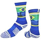 Brazil - Rio 2016 City Line Crew Socks - designed for the 2016 Olympics
