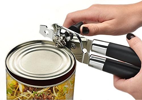 Professional heavy duty safety manual can tin opener design- smooth edge no sharp cuts bottle and beer opener