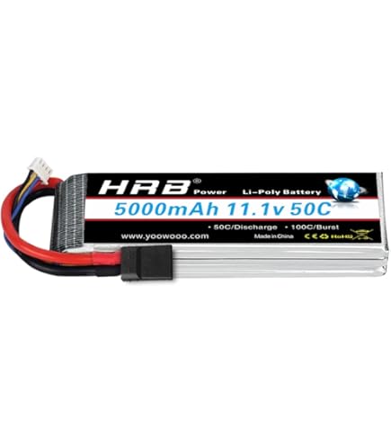 Traxxas 2872X - Power Cell 3S 11.1V LiPo Battery, 25C 5000mAh, iD