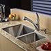 Kraus KPF-2110 Single Lever Stainless Steel Pull Out Kitchen Faucet