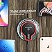 Wireless Charger, Qi-Certified Ultra-Slim, Compatible All Mobile Phones with Wireless Charging Reception (Black)