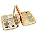 Ucanbe Super Flash Glitter Eyeshadow Palette 6 Colors Eye Shadow Makeup Kit Shine Bright Like a Diamond
