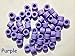 50 Pcs Small Type Dental Hygienist Silicone Instrument Color Code Rings Purple