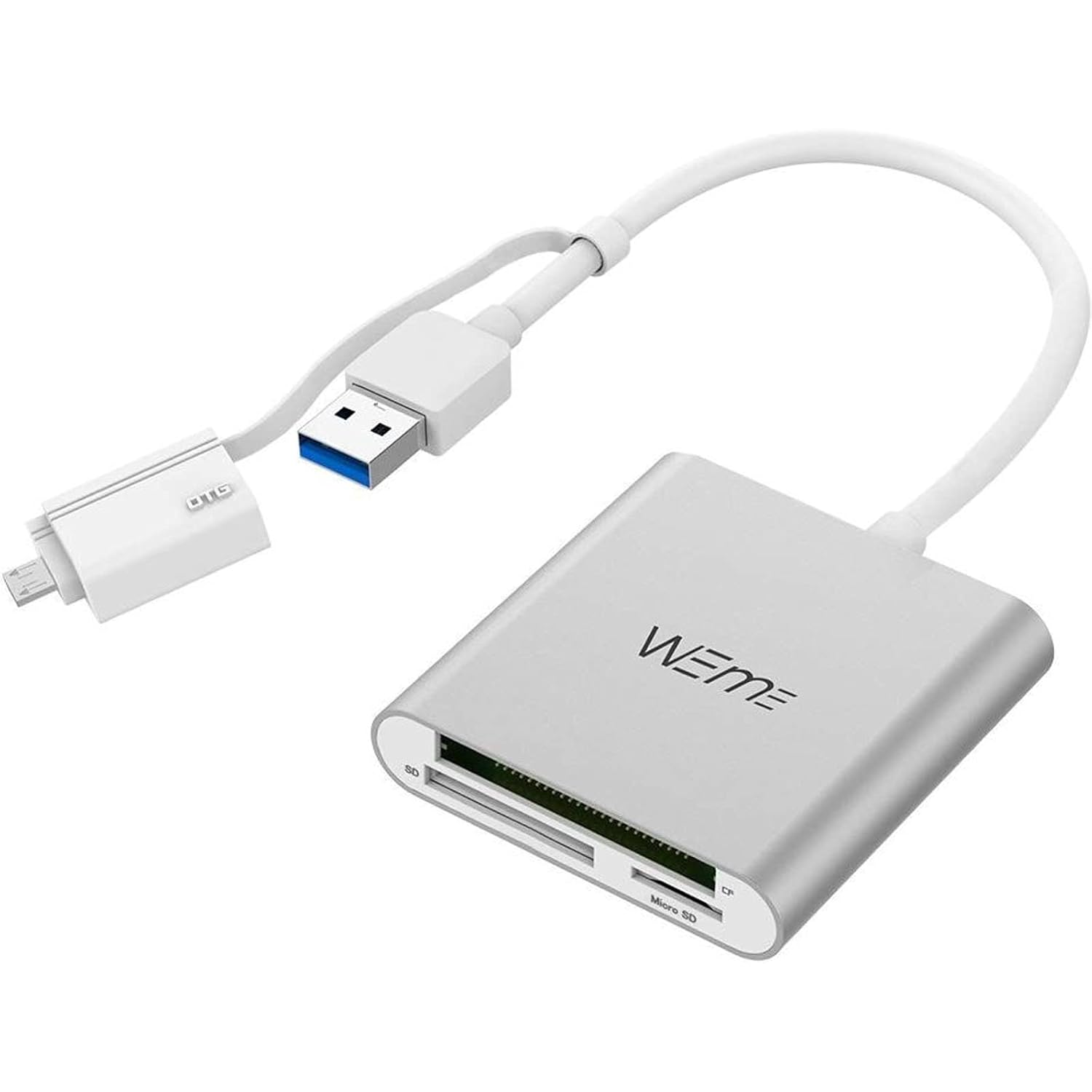 Amazon.in Buy WEme Superspeed Aluminum USB 3.0 MultiIn1 Card Reader