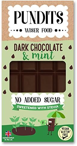 Pundits Dark Chocolate & Mint 100g(Pack Of 12)