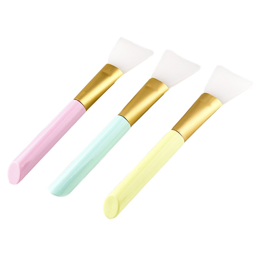 3 Pieces Silicone Facial Mask Brush Face Care Butter Mud Applicator Tools