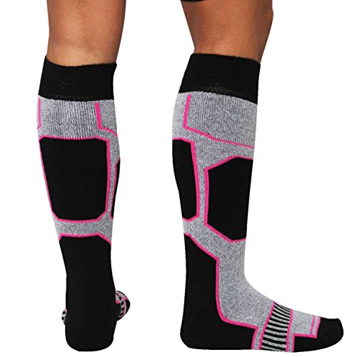 image for Pure Athlete Snowboard Socks - Comfortable Warm Outdoor Socks for Skii