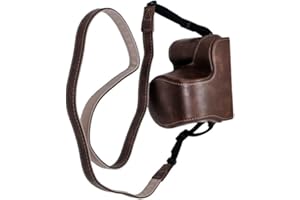 Impacts Camera Case Portable Camera Protector Leather Texture Suitable for A5000 A5100 Various Model Use Travel Pouch