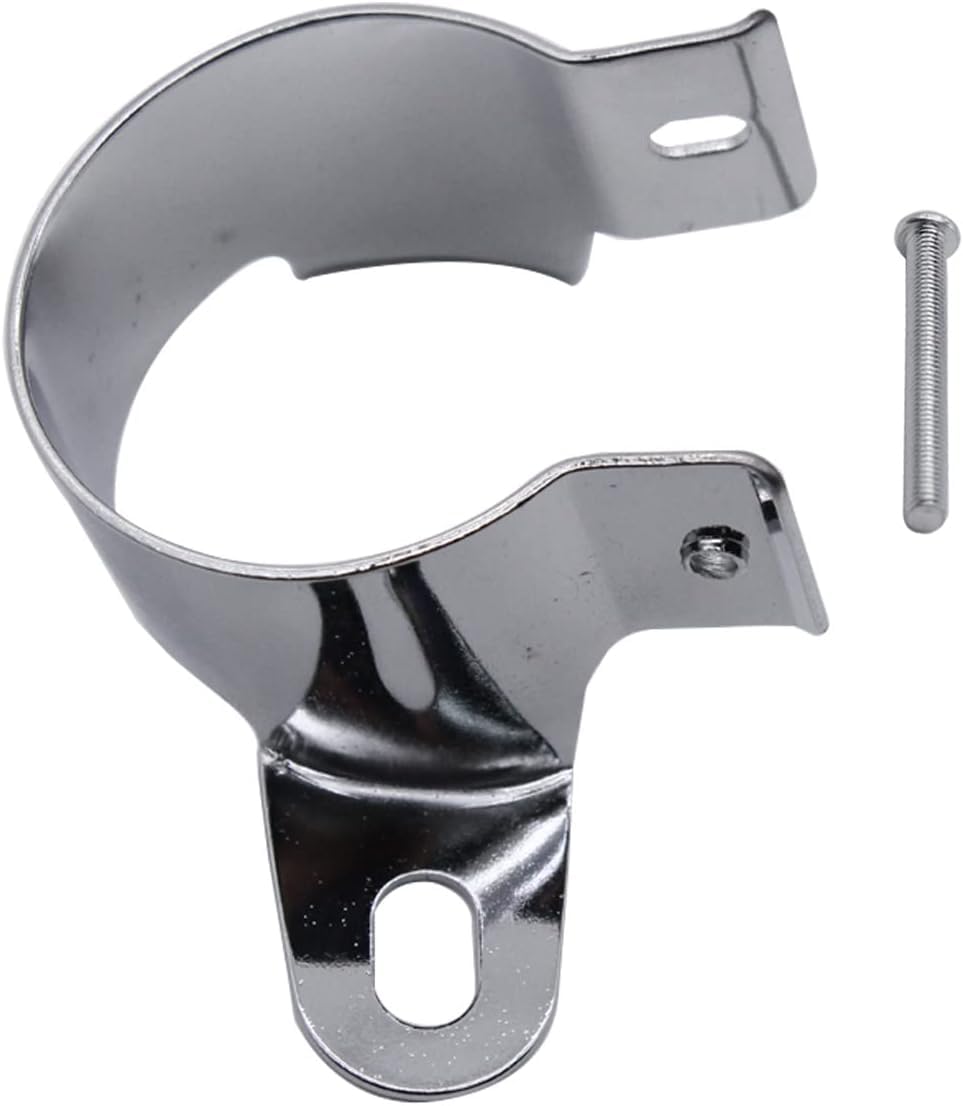 Photo 1 of 1 Set SHLPDFM Chrome Ignition Coil Mounting Bracket Oil Filled Vertical Compatible with GM Chevy 283 327 350 454 SBC BBC