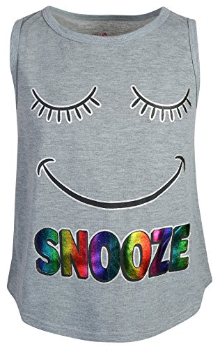 dELiA*s 2-Pack Girls Pajama Sleepwear Short Set (2 Full Sets) (7/8, Snooze)' - Thumbnail 3