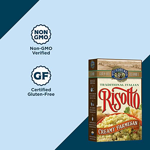 Lundberg Risotto, Creamy Parmesan, 5.5oz (6 count), Certified Gluten