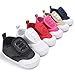 Meckior Toddler Baby Boys Girls Cozy Furry Sneakers Non-Skid Dot Soft Warm Running Walking Shoes Kids Ankle Boots