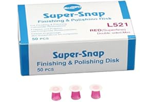 Shofu Dental Corp L521 Super-Snap Disks Super Polishing Mini Dk Red 50/Bx
