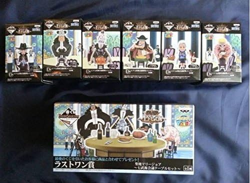Amazon 一番くじ ワンピース 王下七武海 招集メンバー D賞 ミホーク くま ドフラミンゴ ラストワン賞 聖地マリージョア 七武海会議テーブルセット アニメ 萌えグッズ 通販
