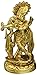 Figurine Idol Krishna Statue Hindu God Religious Gift Spiritual H: 4.25 Inches, W: 0.27 Kg