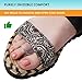 Toe Separators Hammer Toe Straightener - 4-Pack Pinky Toe Toe Spacers - Gel Spreader - Correct Crooked Toes - Bunion Corrector and Bunion Relief - Pads for Overlapping, Hallux Valgus, Yoga - Small