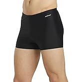 Sporti Mens Square Leg Swimsuit - Men's Lap Swimming Suits - Competitive Swimsuit Men for Lap Swimming